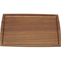 マイン 木目調ABSトレー 長角盆 濃木目 NS M44-359 FC302LL-4144851