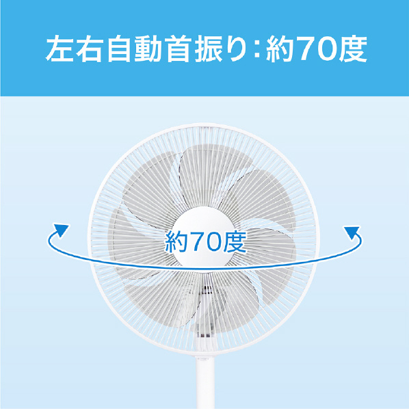 コイズミ リモコン付リビング扇風機 e angle select ホワイト KLF3039E3W 人気・おすすめ｜使いやすい・旅行におすすめ セール中 全国発送 国内発送対応