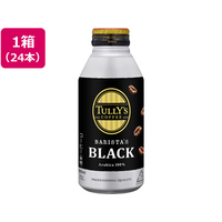 伊藤園 TULLYS COFFEE バリスタズブラック 390ml×24本 F911903