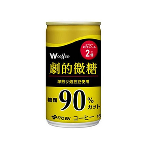 伊藤園 W coffee 劇的微糖 缶 165g FCT7418-イメージ1