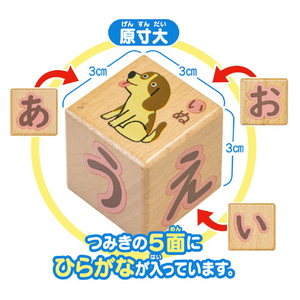 くもん出版 ひらがなさいころつみき ﾋﾗｶﾞﾅｻｲｺﾛﾂﾐｷN-イメージ3