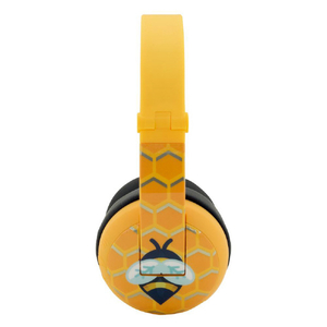 Onanoff Bluetooth&防水対応子供用ヘッドホン BuddyPhones Wave ビー BT-BP-WV-BEE-イメージ3