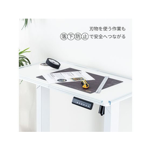 アスカ 机の落下防止バー 直角タイプ 6本入り FC113TJ-SF02-イメージ5