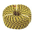 トラスコ中山 標識ロープ 3つ打 7.5mm×20m FC893FV-4415744