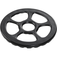 東彼セラミックス ちいさな五徳 ガスコンロ用 TSG-100a 黒 FC354LG-2612400