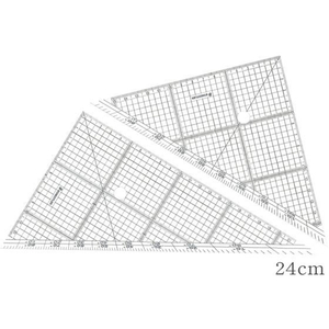 ステッドラー レイアウト用方眼三角定規 24cm FC364SA-966 24-イメージ1