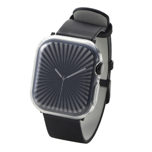 エレコム Apple Watch Series 10(42mm)用フルカバーケース/ソフト クリア AW-24BFCUCR-イメージ8