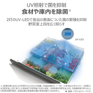 東芝 【左開き】452L 冷凍冷蔵庫 VEGETA フロストホワイト GR-A450GTL(TW)-イメージ15