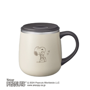 BRUNO PEANUTS 蓋つきステンレスマグshort エクリュ BHK262-ECRU-イメージ1