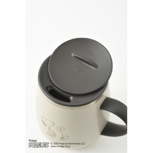BRUNO PEANUTS 蓋つきステンレスマグshort エクリュ BHK262-ECRU-イメージ5