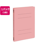 ビュートン フラットファイルPP A5タテ ピンク 5冊 FC768YN-FF-A5S-P