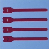 サンワサプライ ケーブルタイ（面ファスナー・レッド・4本入り） CA-MF3RN