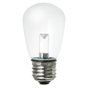 エルパ LED電球 E26口金 全光束60lm(1．4Wサイン球タイプ) クリア昼白色相当 LDS1CN-G-GWP905-イメージ2