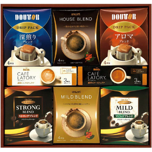 ドウシシャ ブレンディ&ドトール&ハマヤ&ユニカフェコーヒーギフト ギフトBHU35AU ドウシシャ ブレンディ&ドトール&ハマヤ&ユニカフェコーヒーギフト ギフトBHU35AU