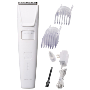 テスコム ヘアカッター ホワイト TT390B-W-イメージ7