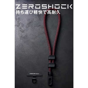 エレコム ZEROSHOCK ハンドストラップ レッド P-STHZERORD-イメージ3