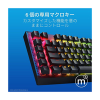 RAZER RZ03-04703600-R3M1 ゲーミングキーボード BlackWidow V4 X