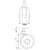 トラスコ ねじ込み双輪キャスター エラストマ－車輪 自在 Φ１００ Ｍ１６ TRUSCO ねじ込み式双輪キャスター（エラストマー車） 自在 TDGG100-M16-イメージ2
