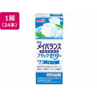 明治 メイバランスブリックゼリー プレーン 220g×24本 FCJ417E
