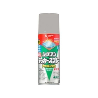 カンペハピオ 油性シリコンラッカースプレー ライトグレー 420ml FCB079N