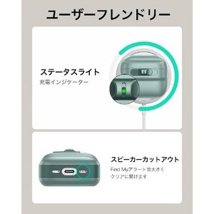 ESR Pulse AirPods 5/4用ケース Green 1C0130502GREEN-イメージ9