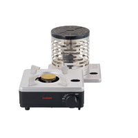 イワタニ こんろ&ストーブ イザまる マットブラック CB-IZ-1