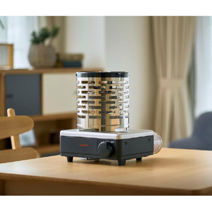 イワタニ こんろ&ストーブ イザまる マットブラック CB-IZ-1-イメージ3