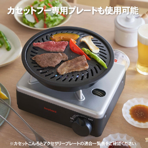 イワタニ こんろ&ストーブ イザまる マットブラック CB-IZ-1-イメージ4