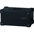 KTC スチール製工具箱 両開きメタルケース ブラック FC274YE-8289645