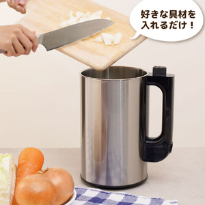 サンコー 残り物がごちそうに 全自動食べるスープメーカー2 SOUPMKHGYﾁﾖｸﾊﾝ-イメージ3