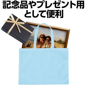 アーテック カラー不織布バッグ 水色 FCE104N-11423-イメージ5