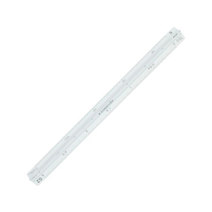 ステッドラー 三角スケールアルミ製ポケット型建築士用15cm FC366SA-987 15-13-イメージ1