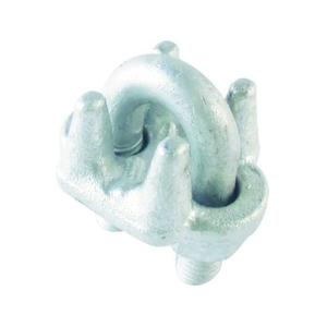 トラスコ中山 鍛造ワイヤクリップ 6mm メッキ 6343013M64 FC176FB-4971833-イメージ1