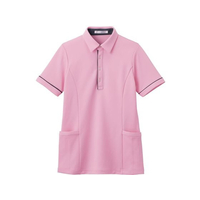 カーシーカシマ 半袖ロングポロシャツ 男女兼用 3L ブロッサムピンク FCG862H-25-2429-0306