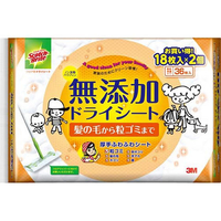 3M スコッチブライト無添加フロア用ドライシート18枚入×2個 F180482-FW-DSM36