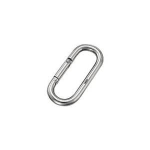 トラスコ中山 TRUSCO　プチカラビナ　ステンレス製　6mm TPKB-6-イメージ1