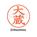 シヤチハタ ネームペン用ネーム シルバー 既製 大蔵 FC46246-X-GPS-0475
