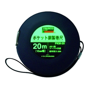 トラスコ中山 ポケット鋼製巻尺 スチール 20m FC949JT-3429784-イメージ3