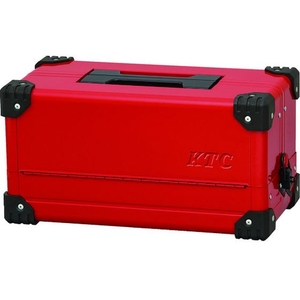 KTC スチール製工具箱 両開きメタルケース レッド FC275YE-8291824-イメージ1