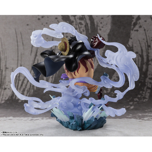 バンダイスピリッツ フィギュアーツZERO [超激戦]モンキー・D・ルフィ -ギア4 三船長 鬼ヶ島怪物決戦- FZEROﾙﾌｲｷﾞｱ4-イメージ3