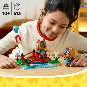 レゴジャパン LEGO 77059まめきち&つぶきち のんびりお散歩 77059ﾏﾒｷﾁﾂﾌﾞｷﾁﾉﾝﾋﾞﾘｵｻﾝﾎﾟ-イメージ5