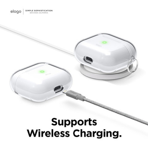 elago AirPods 3用TPUケース クリア EL_AP3CSSCCE_CL-イメージ4