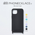 PHONECKLACE iPhone 14 Plus用ストラップホール付きシリコンケース アイボリー PN23903I14MIV-イメージ2