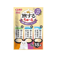 いなば CIAO 旅するちゅーる 3種の堪能セレクション 6g×18P FCD309R