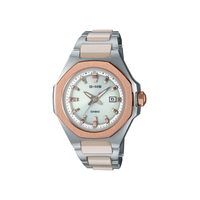 カシオ ソーラー電波腕時計 BABY-G G-MS シルバー MSG-W350CSG-7AJF