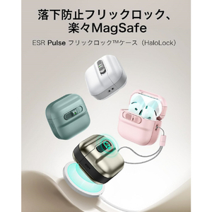 ESR Pulse AirPods 5/4用ケース Pink 1C0130602PINK-イメージ3