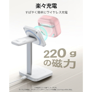 ESR Pulse AirPods 5/4用ケース Pink 1C0130602PINK-イメージ6