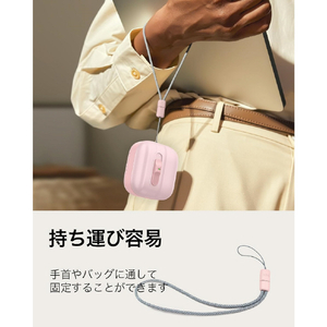 ESR Pulse AirPods 5/4用ケース Pink 1C0130602PINK-イメージ8