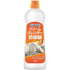 カネヨ石鹸 ステンライト クリームクレンザー オレンジ 400g FC546YN-イメージ2