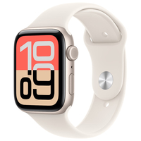 Apple Apple Watch SE 3(GPS + Cellularモデル)- 44mm Apple Watch SE 3 スターライトアルミニウムケースとスターライトスポーツバンド - M/L MEPF4J/A